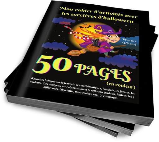 Cahier activités sur les sorcières Halloween