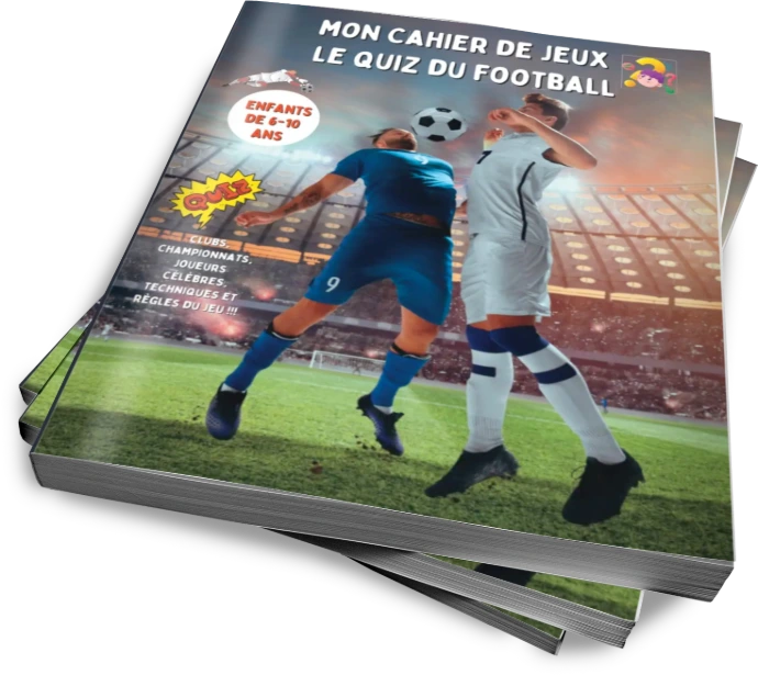 Cahier jeux quiz sur le football