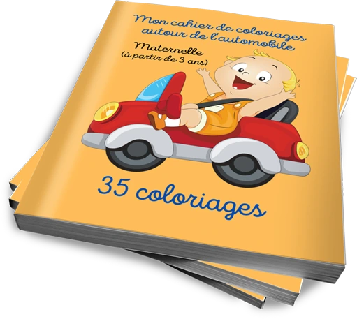 Coloriages automobiles enfants