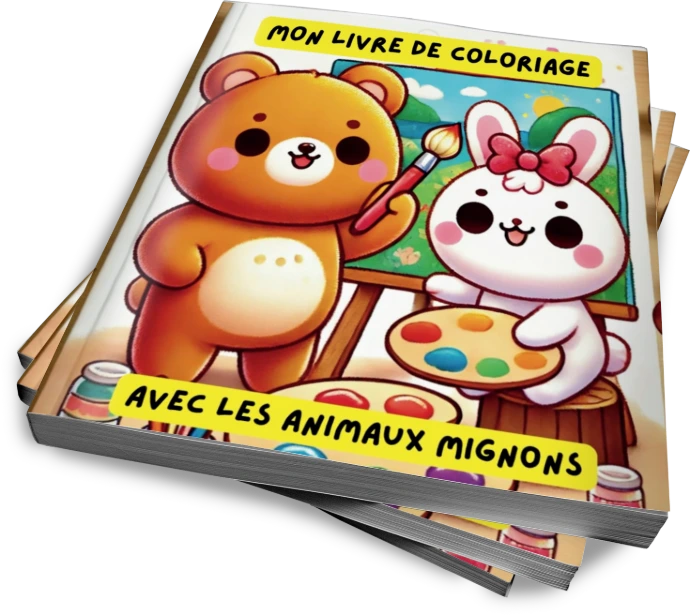 Coloriages animaux kawaii