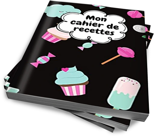 Cahier de recettes à remplir