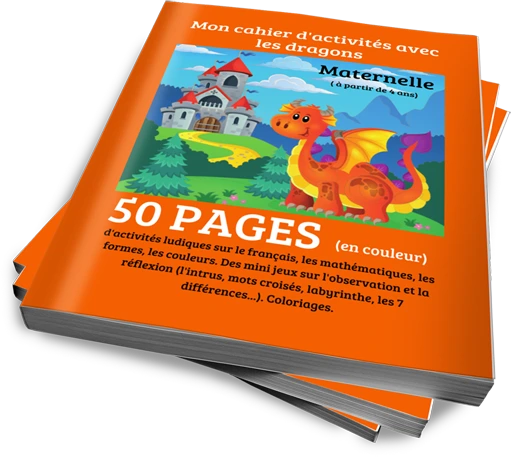 Cahier d'activités avec les dragons