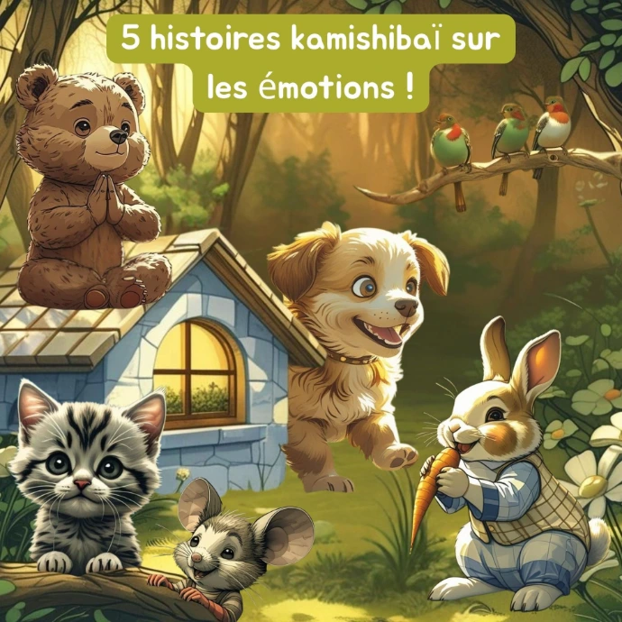 Histoires kamishibaï sur les émotions